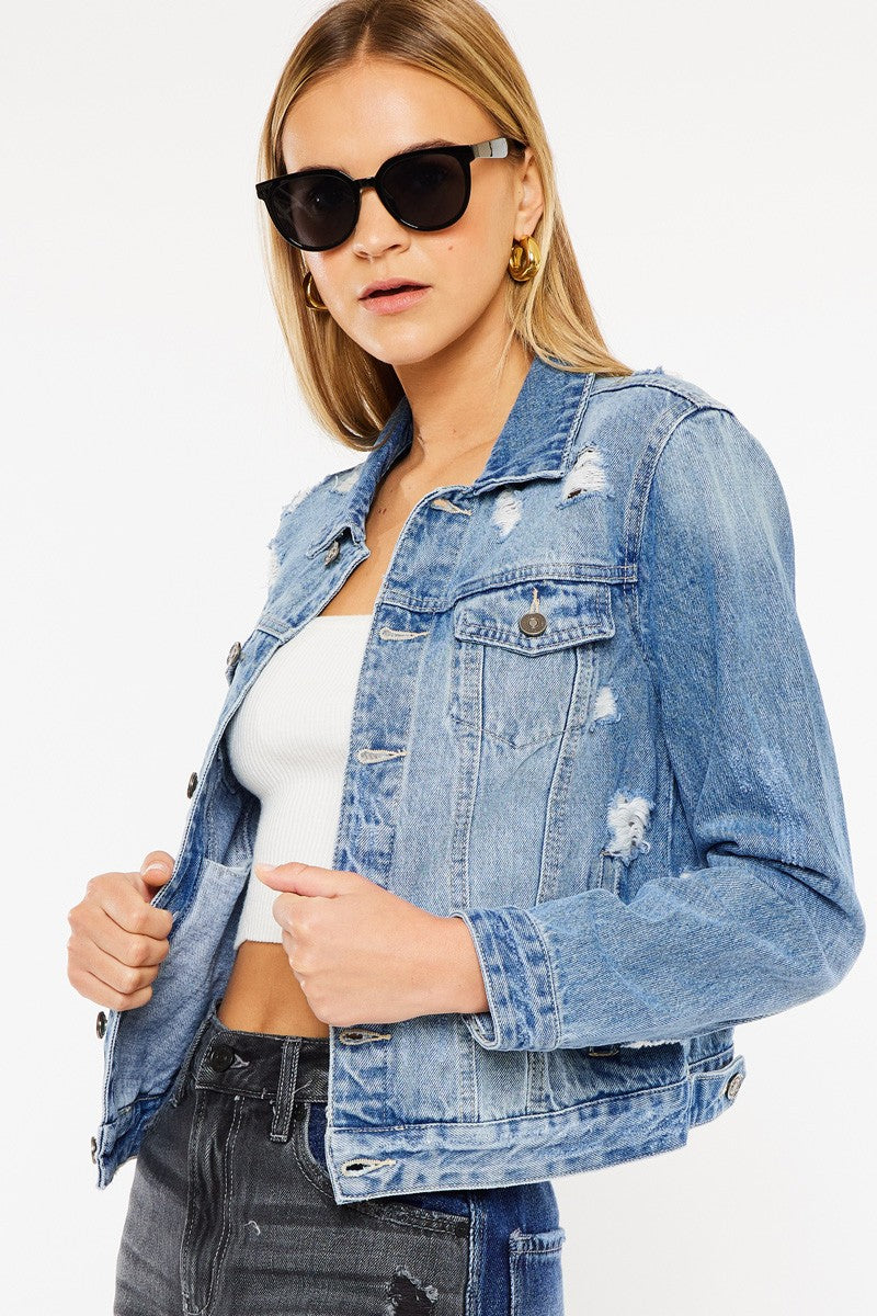 Classic Denim Jacket-Kancan