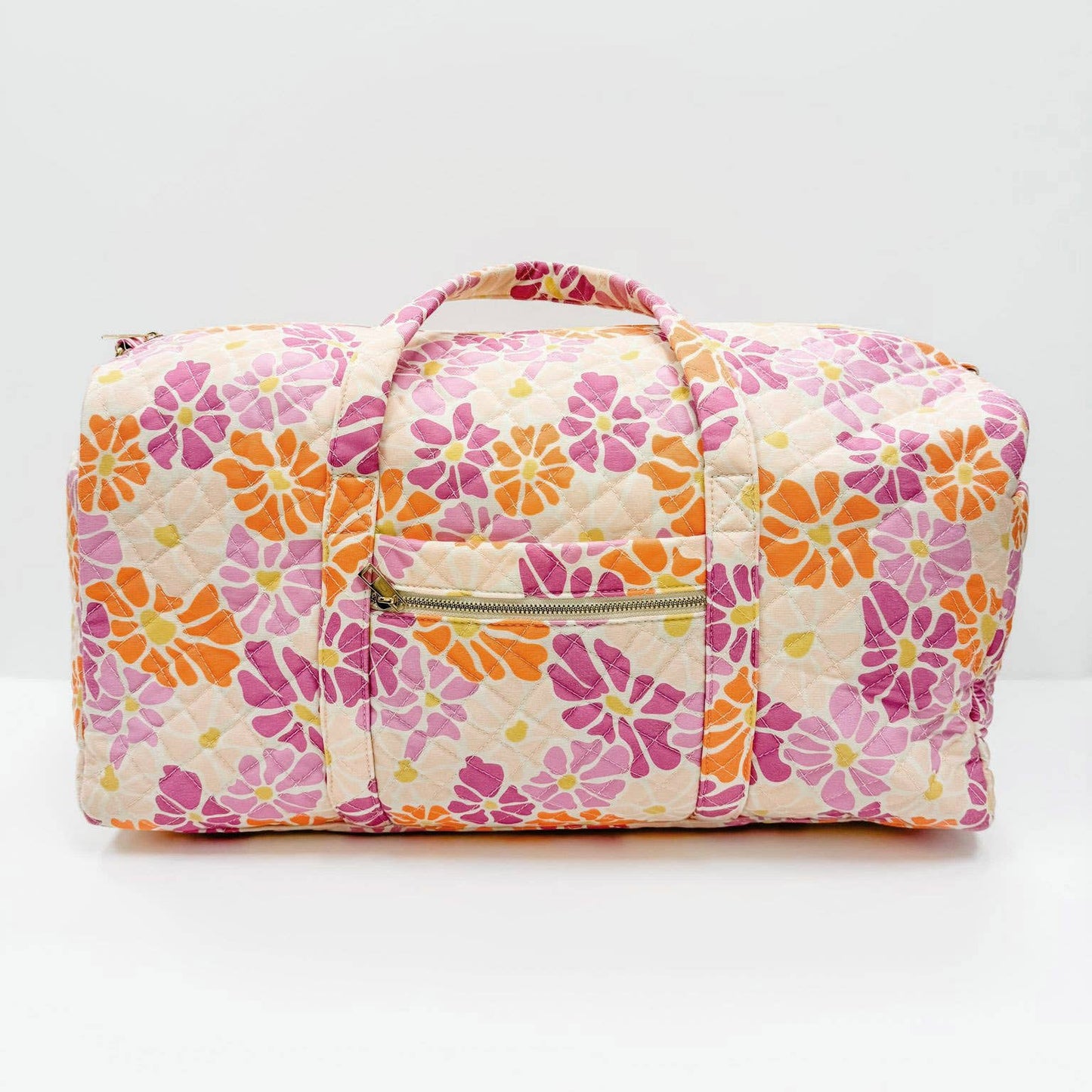 Floral Pattern Cosmetic Bag