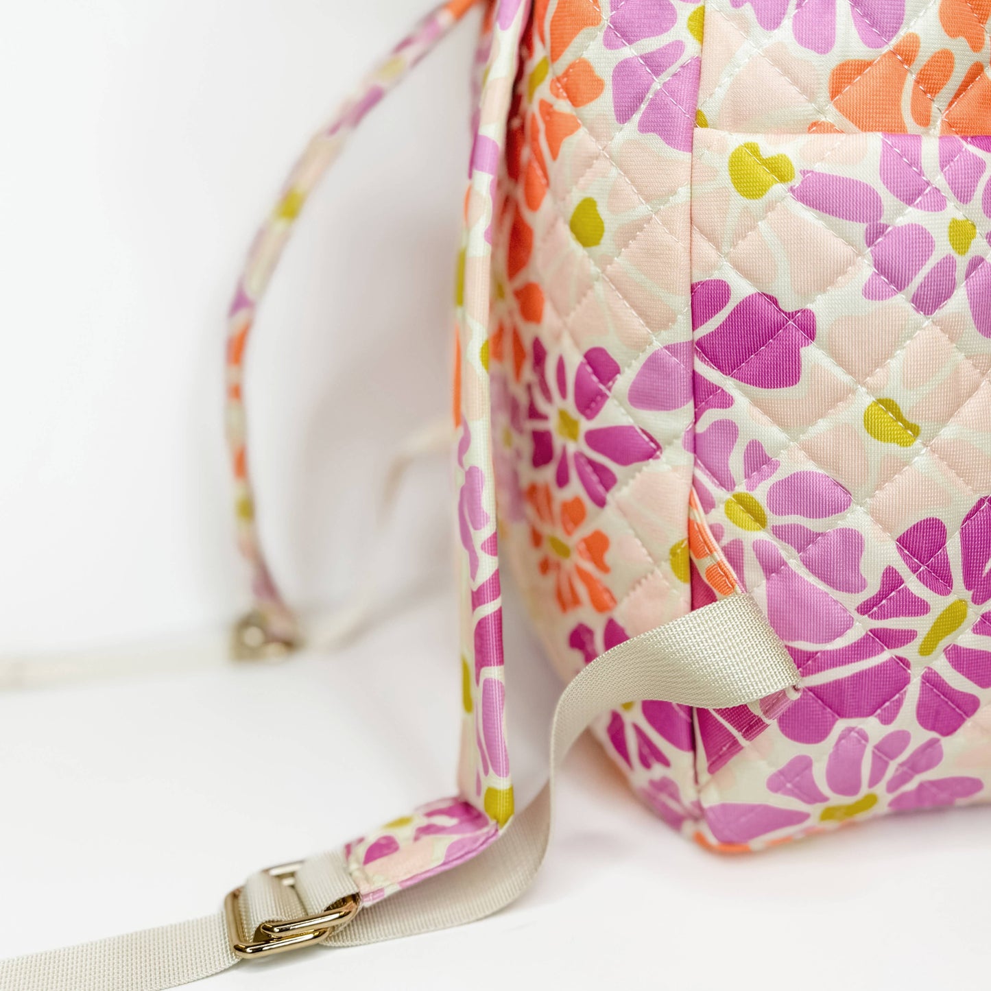 Floral Pattern Cosmetic Bag