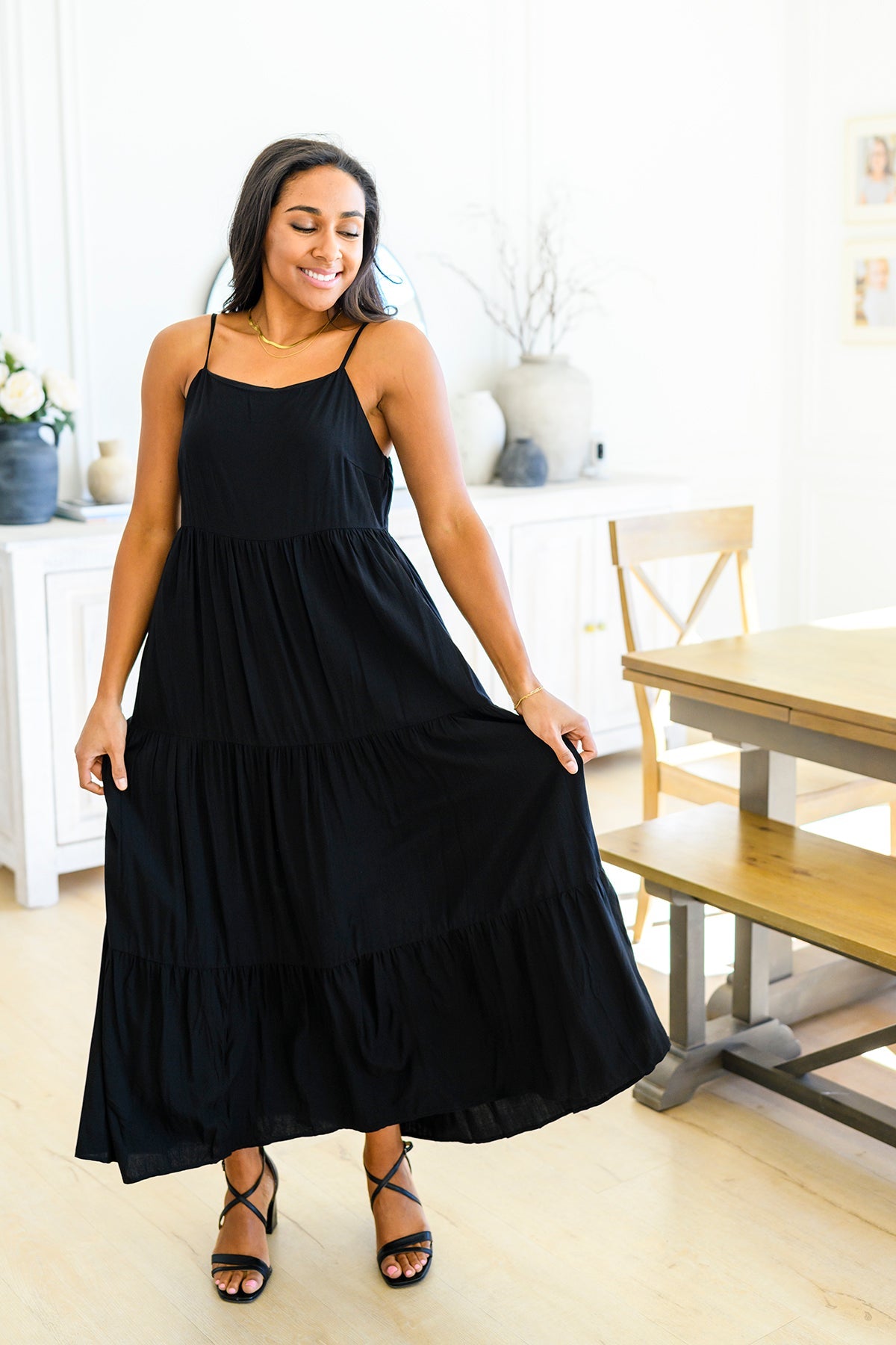 Classically Cool Tiered Maxi Dress Country Blossom Boutique Classically Cool Tiered Maxi Dress Country Blossom Boutique