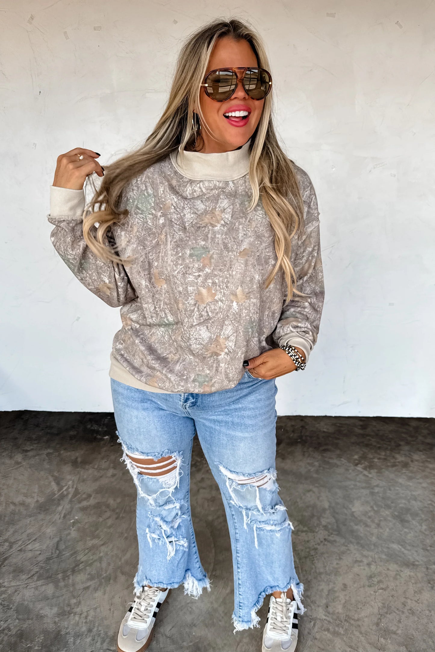 PREORDER: Miller Mock Neck Sweatshirt