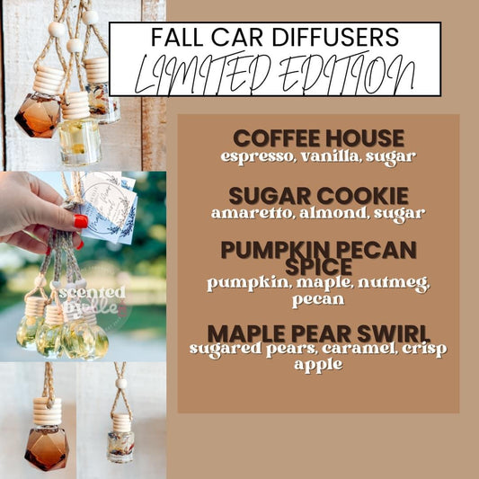 Car Diffusers-Fall Scents