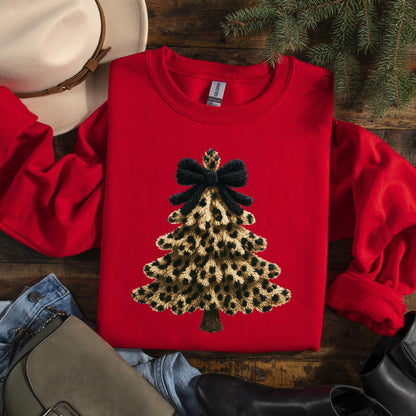 Leopard Tree Graphic Tee and Sweatshirt