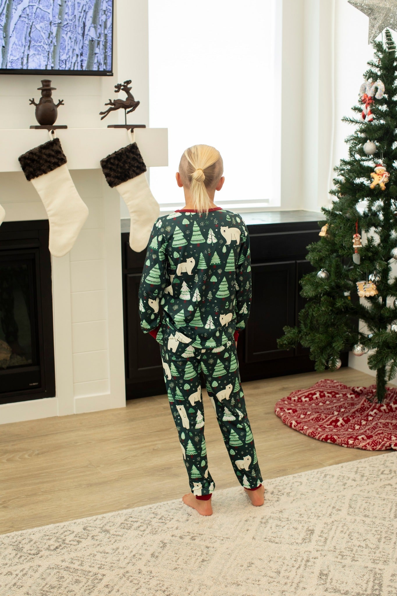 PREORDER: Matching Family Christmas Pajamas in Bear