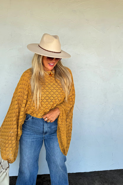 PREORDER: Fall Colors Free Spirit Bell Sleeve Top