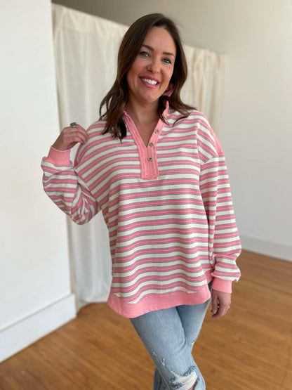 PREORDER: Beyond the Sea Striped Top in Three Colors