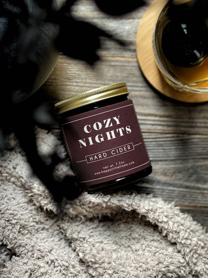 Seasonal Jewel Toned Candles: Cozy Nights