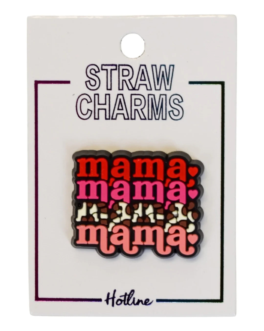 Tumbler Straw Charms- Phrases