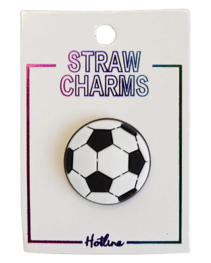 Tumbler Straw Charms- Sports