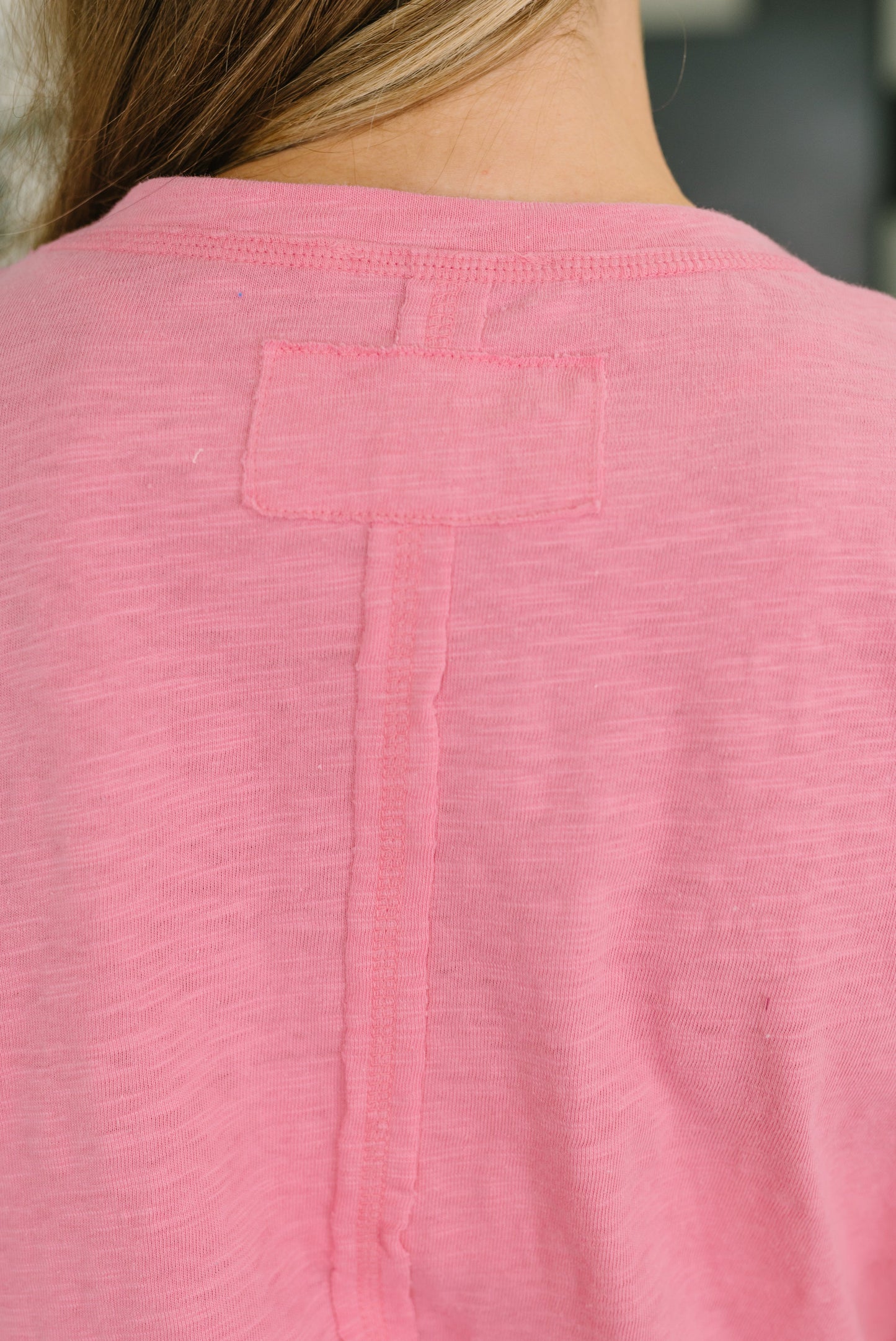 Effortless Edit Boxy Tee in Candy Pink