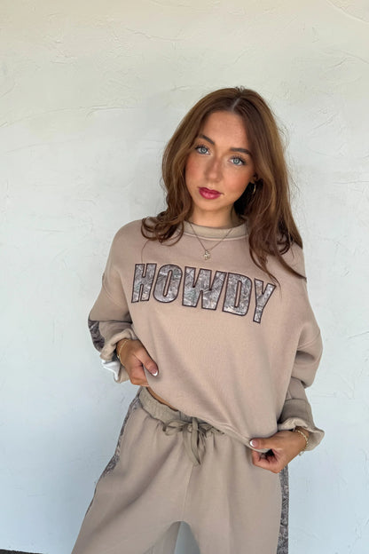 PREORDER: Howdy Camo Pant Set