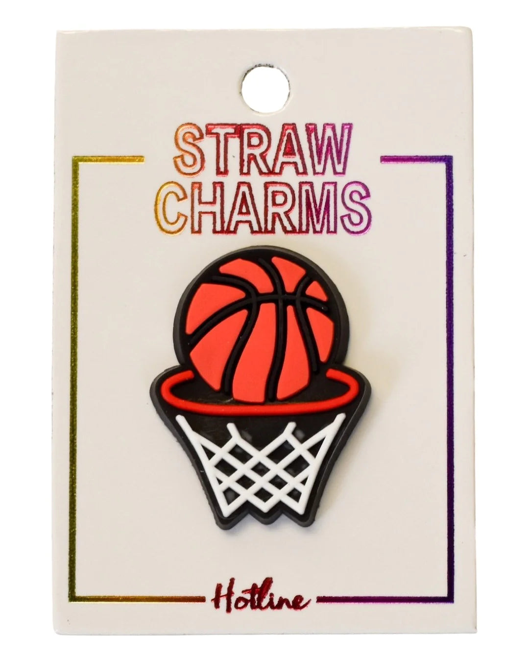 Tumbler Straw Charms- Sports