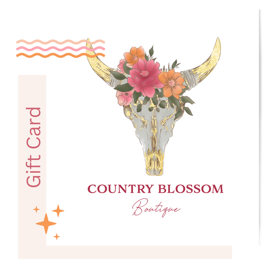Country Blossom Boutique Gift Card