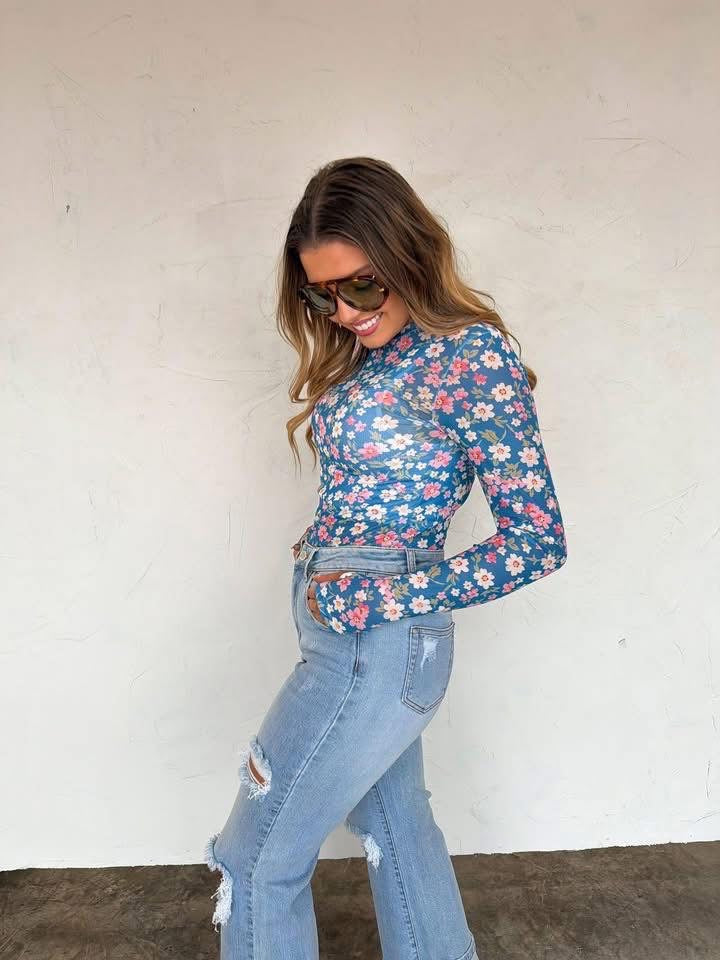 Spring Dress It Up Mesh Top