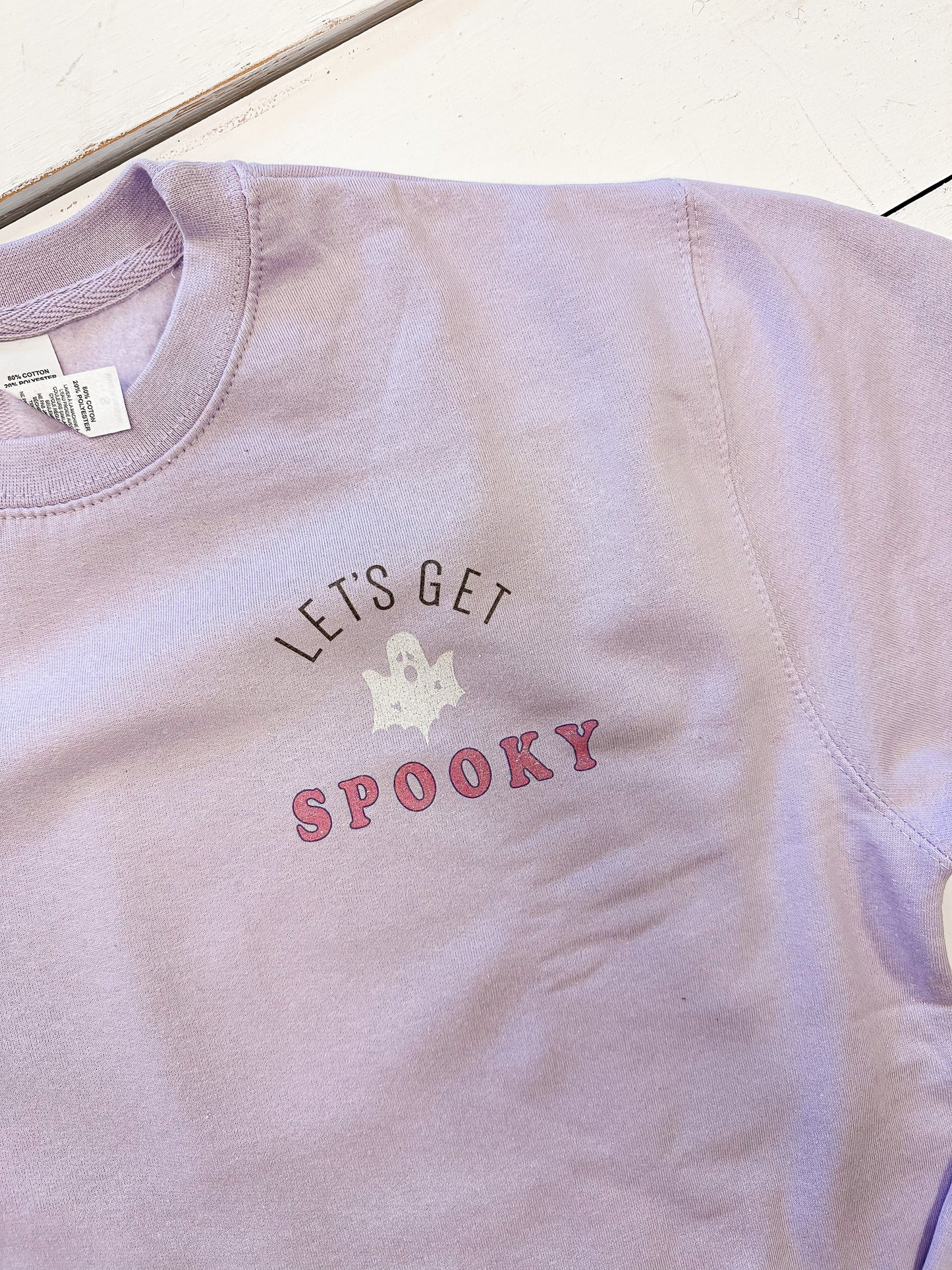Let's Get Spooky Graphic Sweatshirt