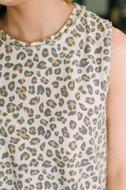 Mischievous Mind Leopard Print Tank