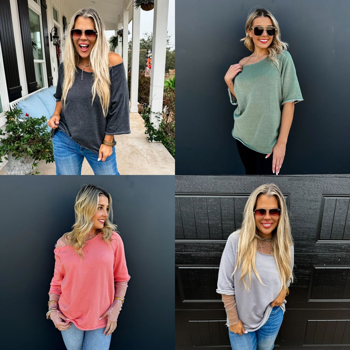 PREORDER: Tess Everyday Sweatshirt in Four Colors