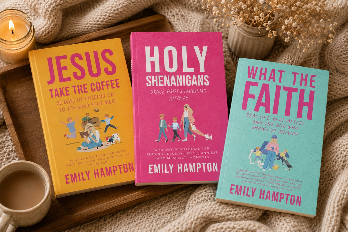 Holy Shenanigans Series 3-Book Devotional Bundle