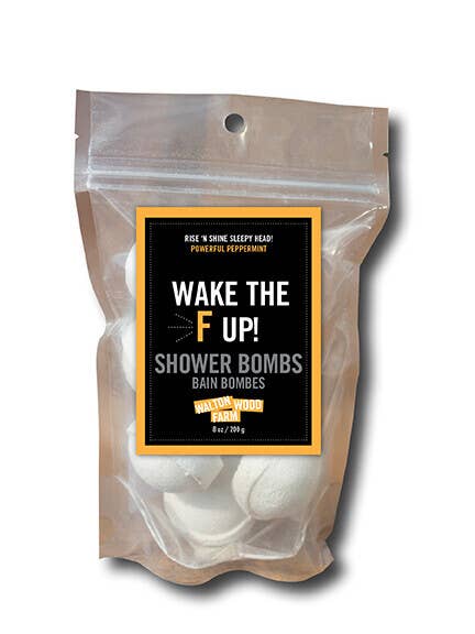 Wake the 'F' Up Shower Bombs