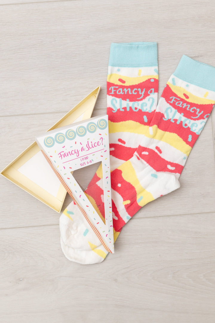 Fancy A Slice? Graphic Socks