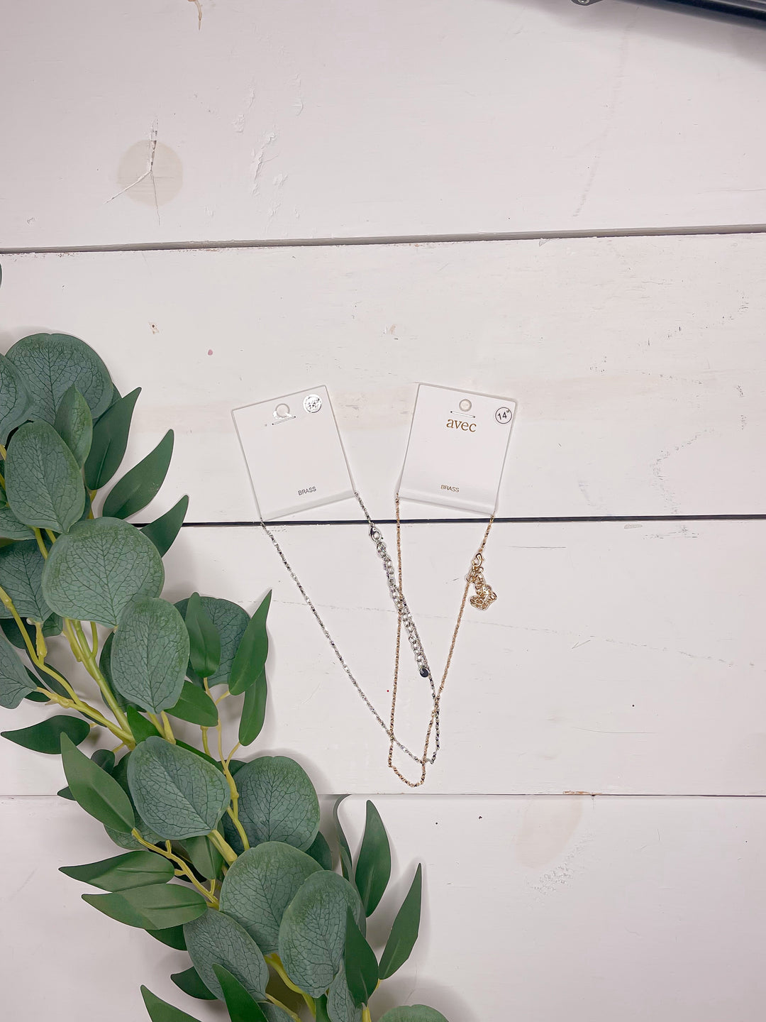 Tala Chain Necklace (Silver and Gold)