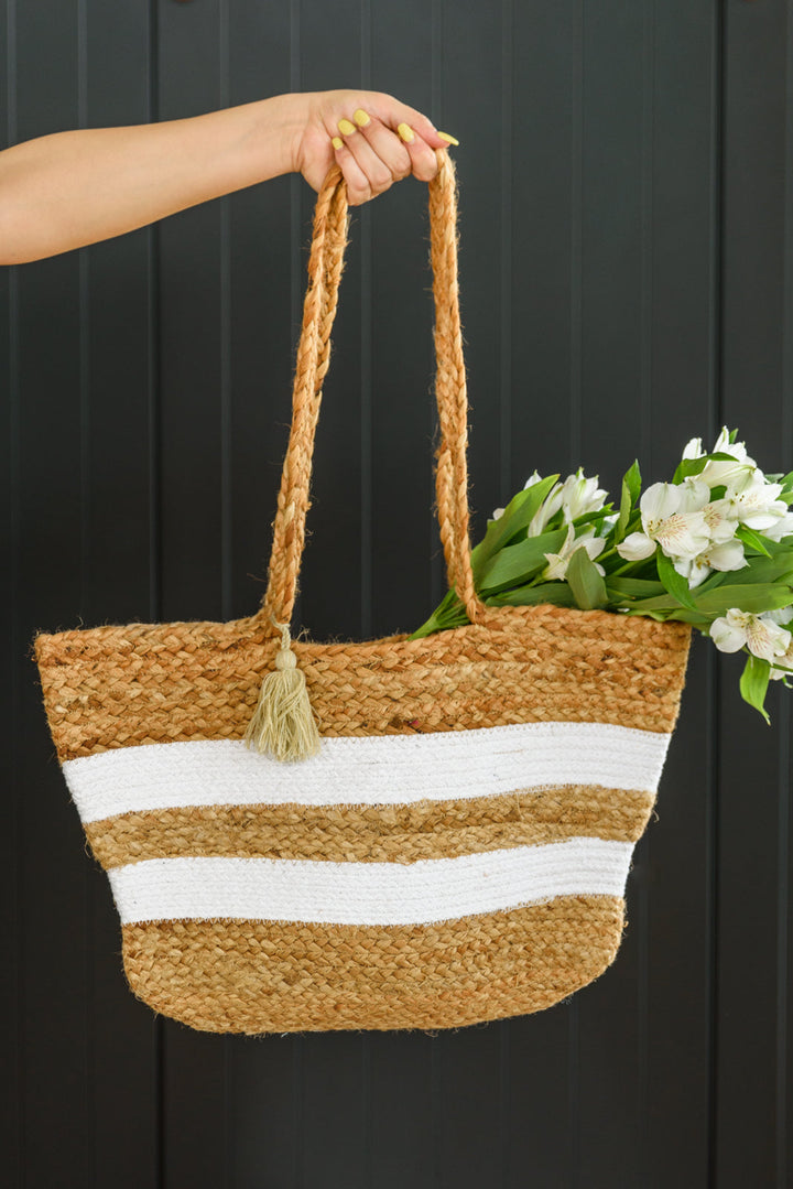 It's All Good Woven Tote