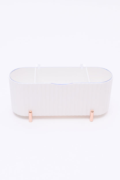 Mini Beauty Organizer in White