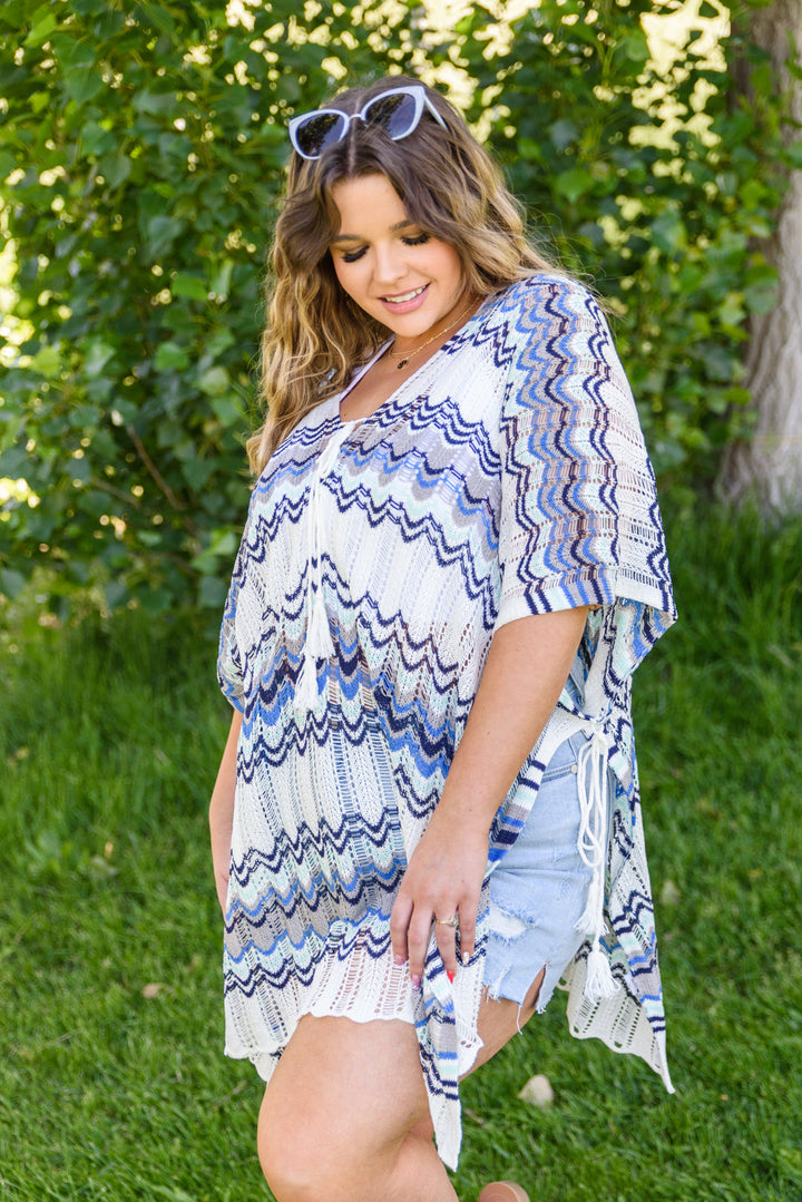 Under Cover Swim Cover-up In Blue